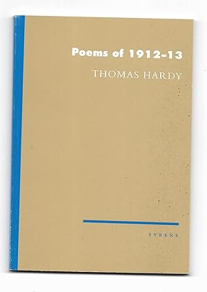 Image du vendeur pour Poems of 1912-13 mis en vente par The Bookshop at Beech Cottage