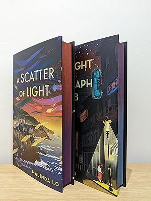 Image du vendeur pour A Scatter of Light; Last Night at the Telegraph Club (Signed Set with sprayed edges) mis en vente par Fialta Books