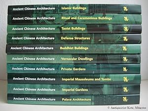 Ancient Chinese Architecture. 10 Volumes. 10 Bände (vollständig). Jeder Band in originalem Verpac...