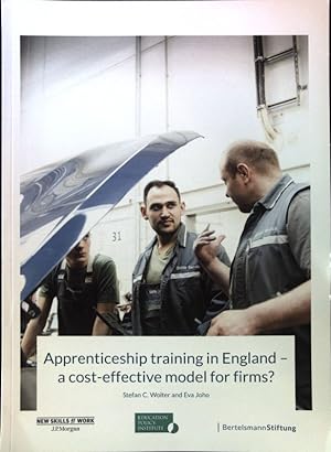 Bild des Verkufers fr Apprenticeship training in England - a cost-effective model for firms?. zum Verkauf von books4less (Versandantiquariat Petra Gros GmbH & Co. KG)