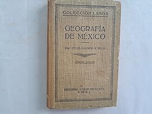 Immagine del venditore per Geografa de Mxico. venduto da Librera "Franz Kafka" Mxico.