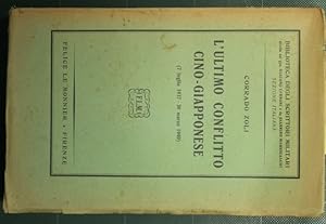 Seller image for L'ultimo conflitto cino-giapponese for sale by Antica Libreria Srl
