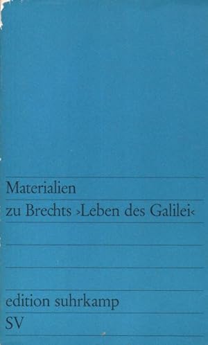 Materialien zu Brechts "Leben des Galilei".