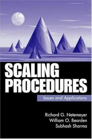 Image du vendeur pour Scaling Procedures: Issues and Applications mis en vente par Die Buchgeister