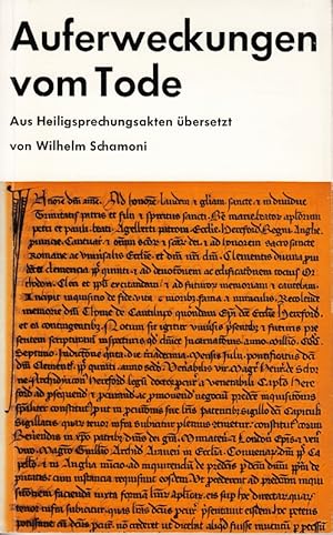 Seller image for Auferweckungen vom Tode. Aus Heiligsprechungsakten bersetzt for sale by Die Buchgeister