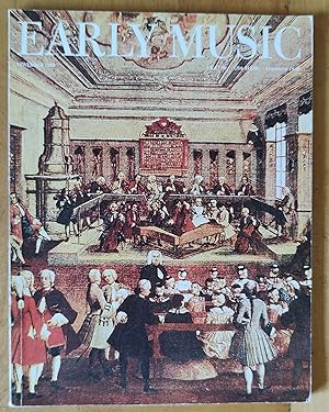 Bild des Verkufers fr Early Music Vol XVI No 4 November 1988 / When Is an Orchestra Not an Orchestra? (pp. 483-495) Neal Zaslaw The Instrumentation of Handel's Early Italian Works (pp. 496-505) Hans Joachim Marx Italian Oratorio and the Baroque Orchestra (pp. 506-513) Eleanor Selfridge-Field Improvized Ornamentation in a Handel Aria with Obbligato Wind Accompaniment (pp. 514-522) John Spitzer Newly Found Works of C. P. E. Bach (pp. 523-532) Rachel W. Wade C. P. E. Bach and the Tradition of Passion Music in Hamburg (pp. 533-541) Stephen L. Clark Performing C. P. E. Bach: Some Open Questions (pp. 542-551) David Schulenberg zum Verkauf von Shore Books