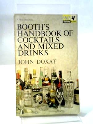 Seller image for Booth's Handbook of Cocktails and Mixed Drinks for sale by World of Rare Books