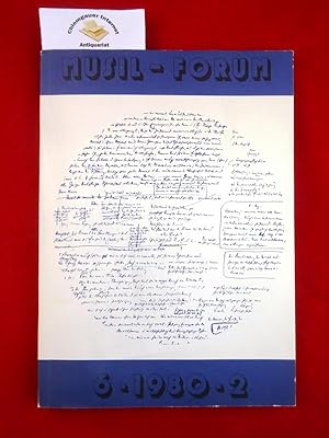 Bild des Verkufers fr Musil-Forum. Herausgeber: Internationale Robert-Musil-Gesellschaft. 6. Jahrgang, Heft 2. Selbstverlag 1978. 189-359 Seiten. 4. zum Verkauf von Chiemgauer Internet Antiquariat GbR