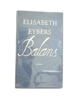 Seller image for Balans for sale by World of Rare Books