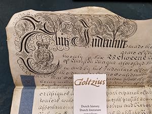 This indenture made the seventh and twentieth day of November in the 18th year of our sovereigne ...