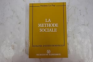 Seller image for La mthode sociale for sale by Librairie du Levant