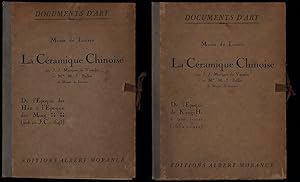 Image du vendeur pour La Cramique Chinoise. Band 1: De l'poque des Han  l'poque des Ming (206 av. J.-C. - 1643). Band 2: De l'poque de K'ang-Hi  nos jours (1662-1911). 2 Bnde (komplett). mis en vente par Antiquariat Lenzen