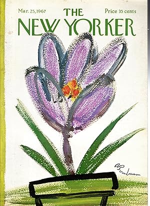 Imagen del vendedor de The New Yorker (Magazine): March 25, 1967 a la venta por Dorley House Books, Inc.