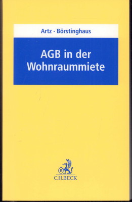 Seller image for AGB in der Wohnraummiete. for sale by Antiquariat Jenischek