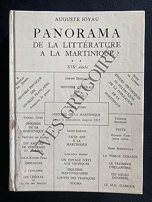 Image du vendeur pour PANORAMA DE LA LITTERATURE  LA MARTINIQUE-TOME 2 mis en vente par Yves Grgoire