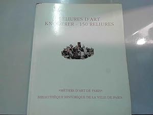 Bild des Verkufers fr Reliures D'Art Knoderer - 150 Reliures zum Verkauf von JLG_livres anciens et modernes