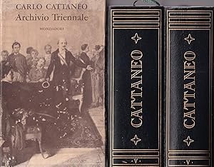 Tutte le Opere di Carlo Cattaneo. Vol. V: Archivio triennale (2 tomi)