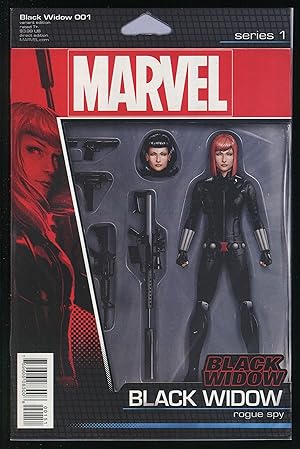 Image du vendeur pour Black Widow 1 Comic Action Figure Variant Cover Natasha Romanoff S.H.I.E.L.D 1st mis en vente par CollectibleEntertainment