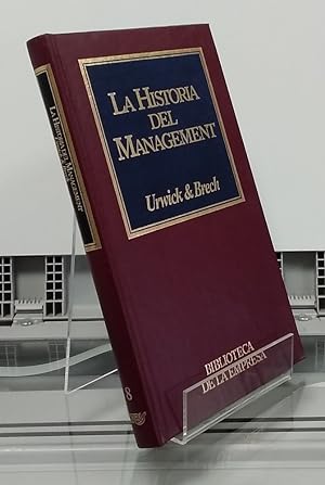 Seller image for La historia del management for sale by Librera Dilogo