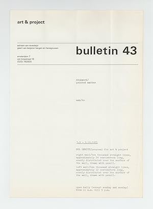 bulletin 43 (7 September-2 October 1971)