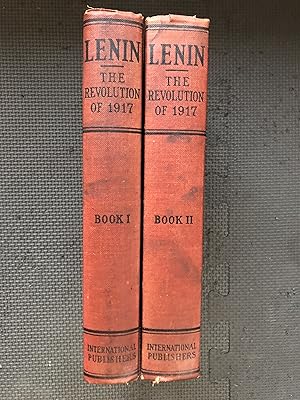 Imagen del vendedor de The Revolution of 1917; From the March Revolution to the July Days; Books I and II; Volume XX, Collected Works of V. I. Lenin; Tr. Joshua Kunitz and Moissaye J. Olgin, Ed. Alexander Trachtenberg a la venta por Cragsmoor Books