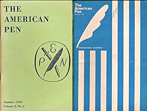 Bild des Verkufers fr The American PEN (Vintage Magazines, 2 issues) zum Verkauf von Well-Stacked Books