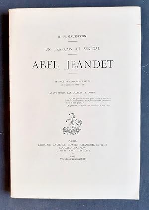 Abel Jeandet - Un français au Sénégal -
