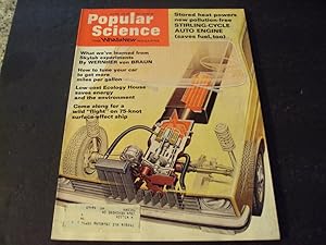 Popular Science June 1974 Stirling-Cycle Auto Engine, Skylab Experiments