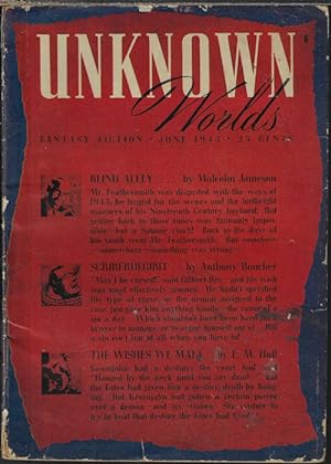 Image du vendeur pour UNKNOWN Worlds: June 1943 ("The Devil Is Not Mocked") mis en vente par Books from the Crypt