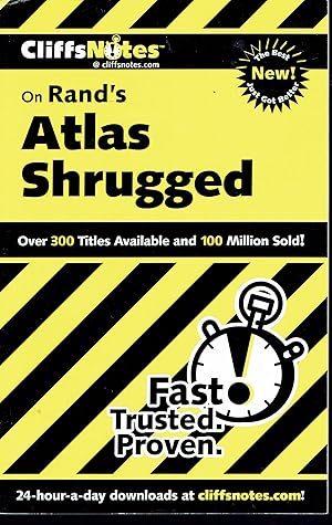 Seller image for Cliff Notes on Rand's Atlas Shrugged for sale by fourleafclover books