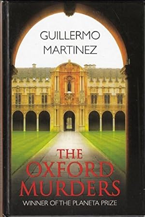 Immagine del venditore per The Oxford Murders (Chivers Large Print) venduto da WeBuyBooks