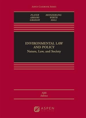Bild des Verkufers fr Environment, Law and Policy : Nature, Law, and Society zum Verkauf von GreatBookPrices