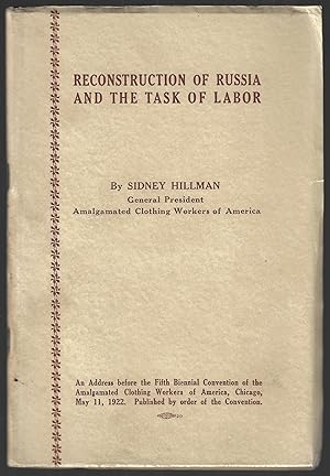 Reconstruction of Russia and the Task of Labor