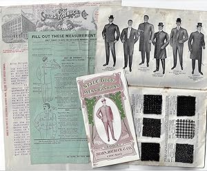 Group of Sears, Roebuck Materials Promoting Custom-Tailored Menswear,1903