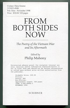 Bild des Verkufers fr From Both Sides Now: The Poetry of the Vietnam War and Its Aftermath zum Verkauf von Between the Covers-Rare Books, Inc. ABAA