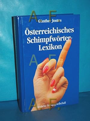 Bild des Verkufers fr sterreichisches Schimpfwrterlexikon zum Verkauf von Antiquarische Fundgrube e.U.