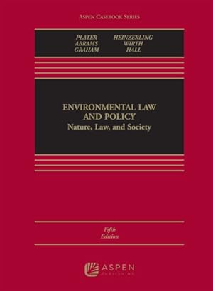 Imagen del vendedor de Environment, Law and Policy : Nature, Law, and Society a la venta por GreatBookPricesUK