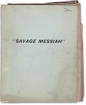 Bild des Verkufers fr Savage Messiah (Original screenplay and 19 film still photographs for the 1972 film) zum Verkauf von Royal Books, Inc., ABAA