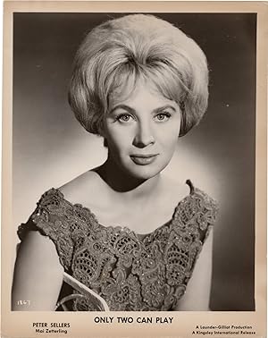 Bild des Verkufers fr Only Two Can Play (Original publicity portrait photograph of Mai Zetterling from the 1962 film) zum Verkauf von Royal Books, Inc., ABAA