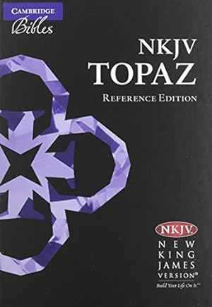 NKJV Topaz Reference Edition, Brown Calfsplit Leather, NK674:XRL