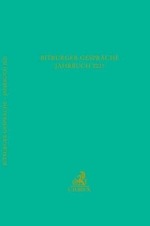 Seller image for Bitburger Gesprche Jahrbuch 2021 : Der Klimawandel als Herausforderung fr das Recht for sale by AHA-BUCH GmbH