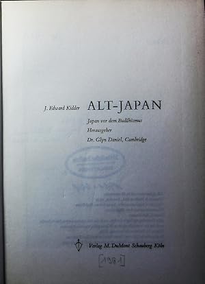 Bild des Verkufers fr Alt-Japan. Japan vor dem Buddhismus. zum Verkauf von Antiquariat Bookfarm