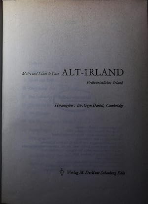 Seller image for Alt-Irland. Frhchristliches Irland. for sale by Antiquariat Bookfarm