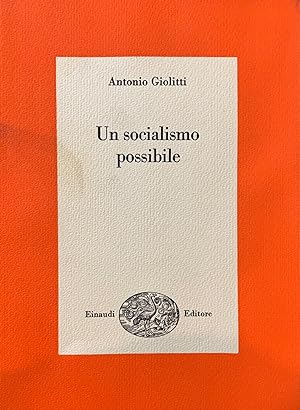 Seller image for UN SOCIALISMO POSSIBILE for sale by libreria minerva