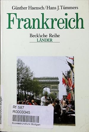 Bild des Verkufers fr Frankreich. Politik, Gesellschaft, Wirtschaft. zum Verkauf von Antiquariat Bookfarm