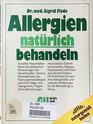Immagine del venditore per Allergien natrlich behandeln. venduto da Antiquariat Bookfarm