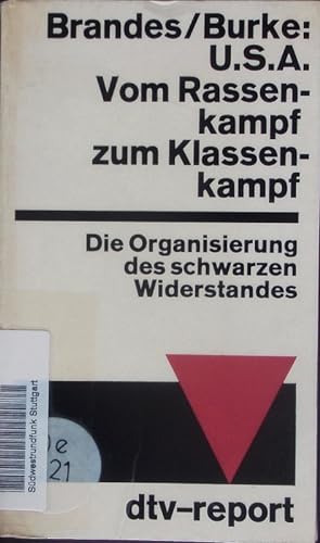 Seller image for Vom Rassenkampf zum Klassenkampf. Die Organisierung des schwarzen Widerstandes. for sale by Antiquariat Bookfarm