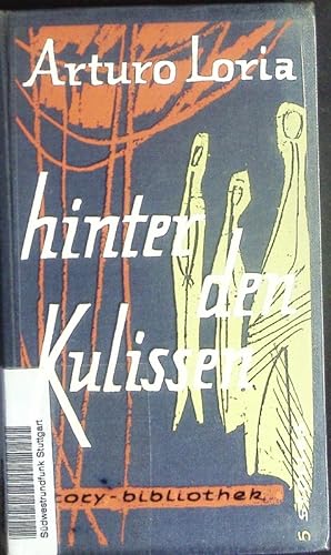 Image du vendeur pour Hinter den Kulissen. 6 stories. mis en vente par Antiquariat Bookfarm