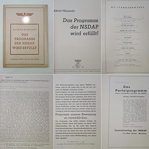 Bild des Verkufers fr Das Programm der NSDAP wird erfllt! Dieses Buch wird von uns nur zur staatsbrgerlichen Aufklrung und zur Abwehr verfassungswidriger Bestrebungen angeboten (86 StGB) zum Verkauf von Galerie fr gegenstndliche Kunst