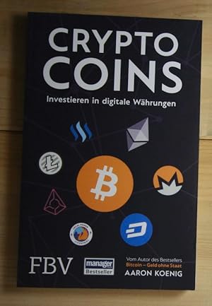 Crypto Coins. Investieren in digitale Währungen.